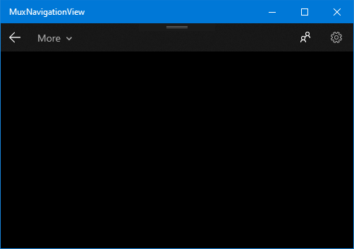 NavigationView: overflow button, settings button and pane footer ...