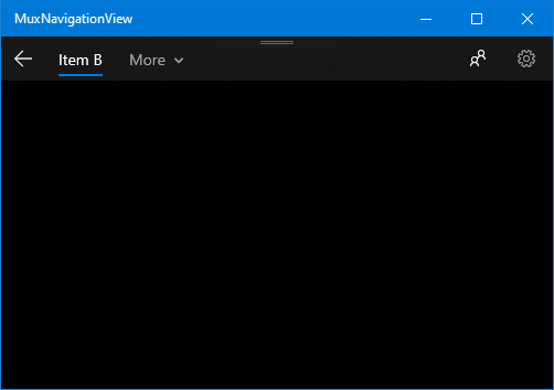 NavigationView: overflow button, settings button and pane footer ...