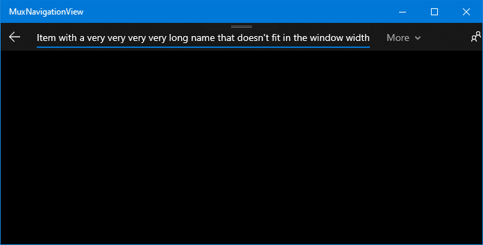NavigationView: overflow button, settings button and pane footer ...