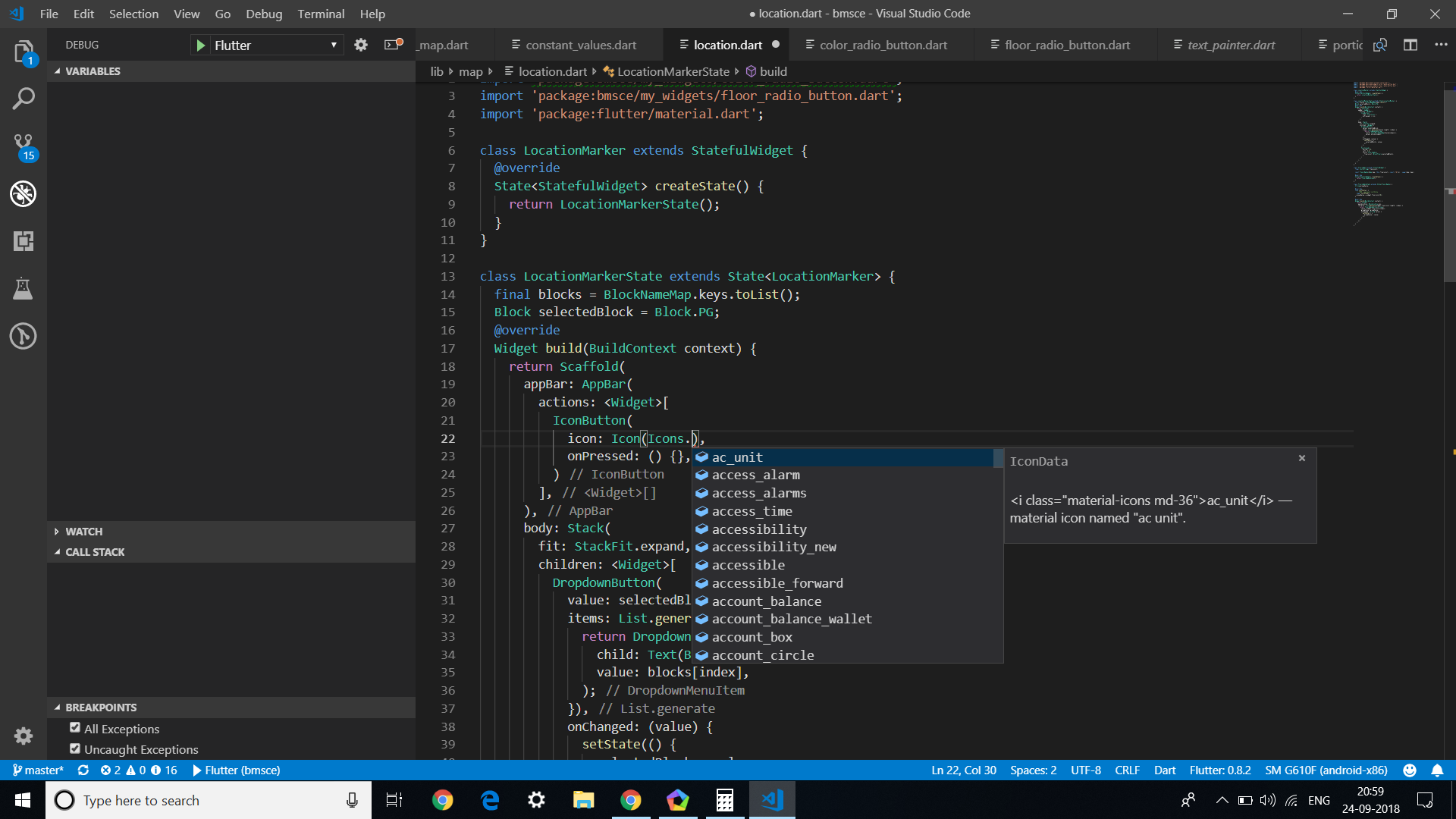 Icon suggestion display html code · Issue #1222 · Dart-Code/Dart-Code ...