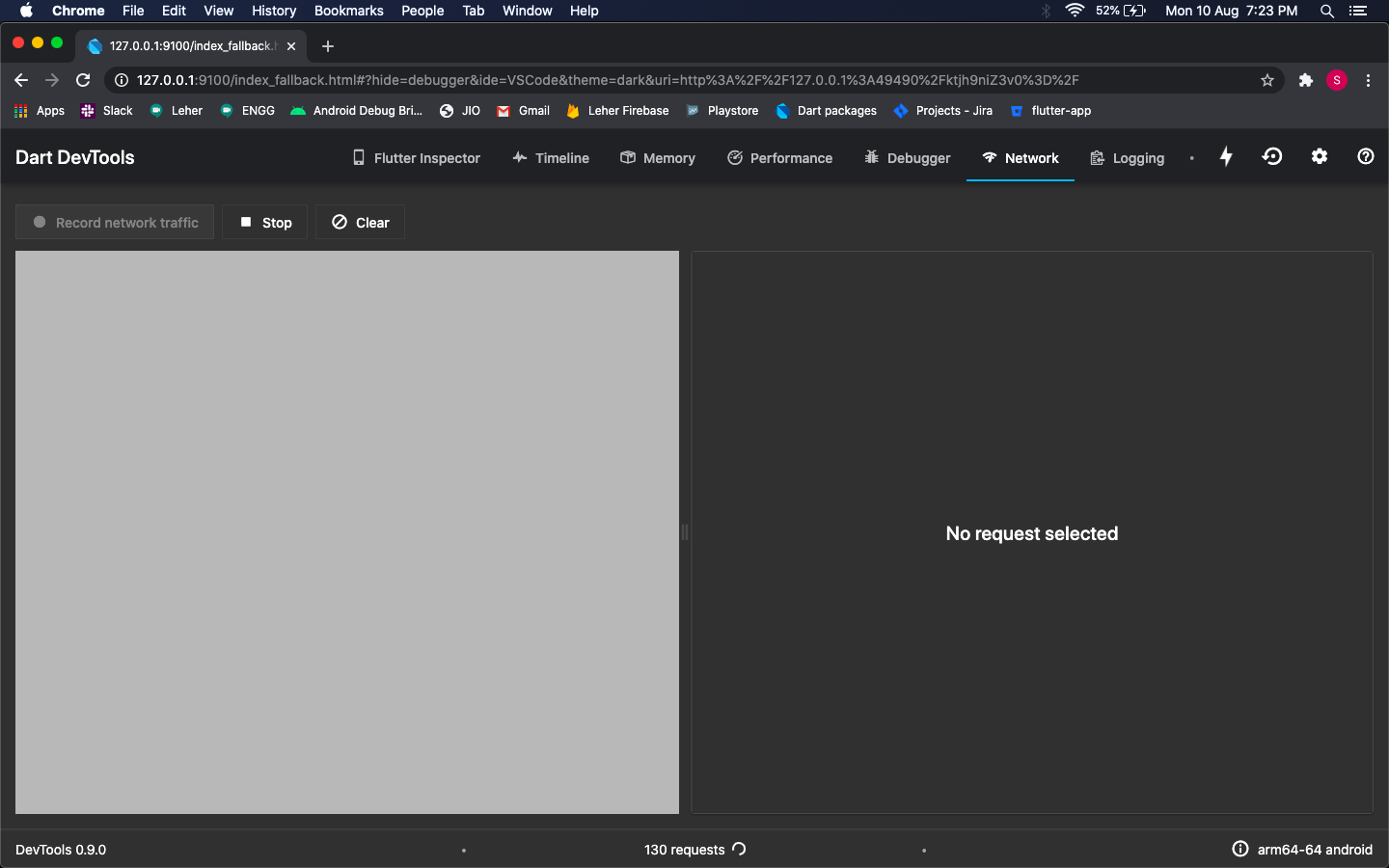 Network requests shows blank in v0.9.0 · Issue #2257 · flutter/devtools ...