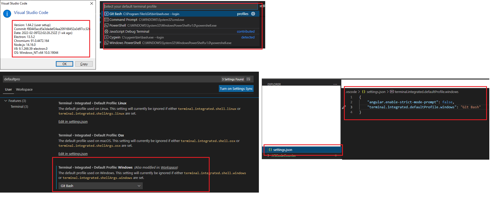 Default profile fixed into Windows Power Shell · Issue #143517 ...