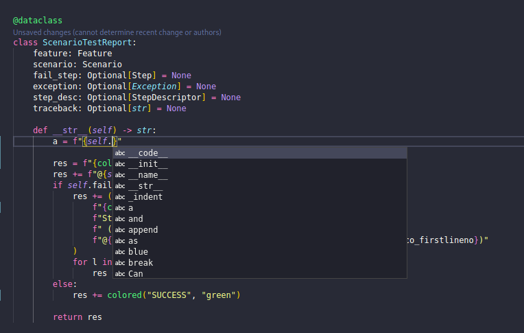 No autocomplete suggestions inside braces in f-strings · Issue #160 ...