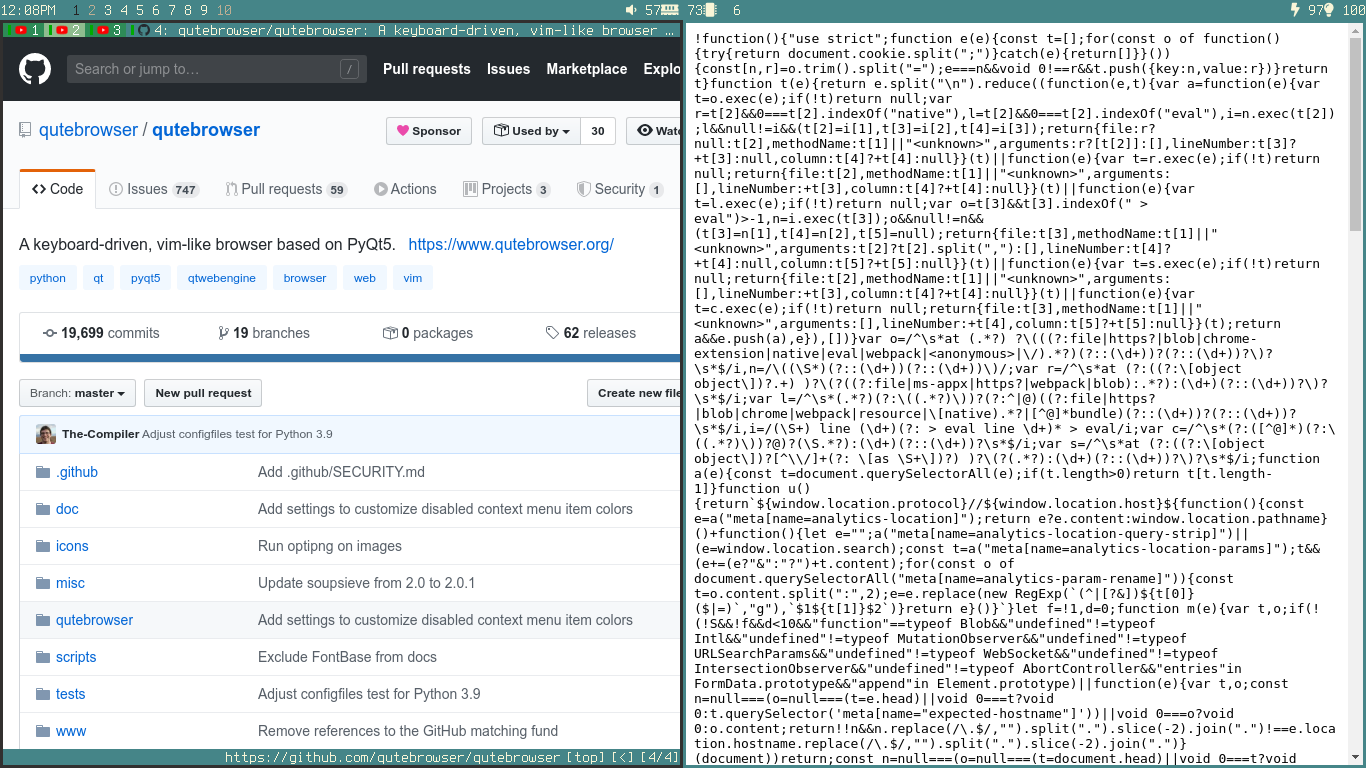 Weird behaviour of `Open in new tab` in the DevTools. · Issue #5450 ...