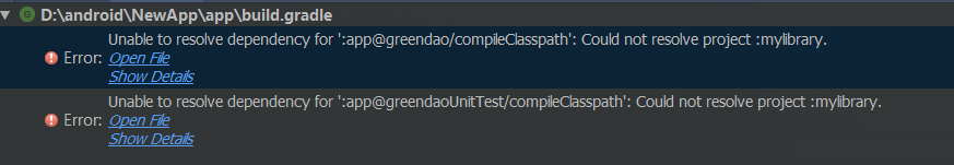 build fail on android studio 3.0 · Issue #779 · greenrobot/greenDAO ...