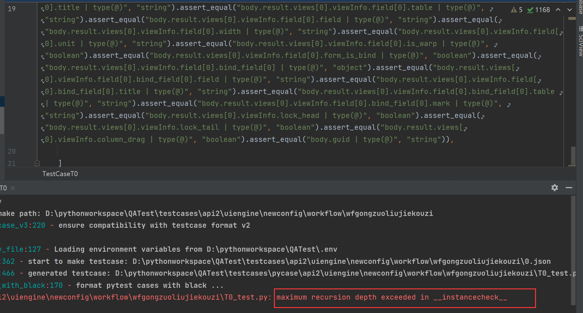 maximum recursion depth exceeded in __instancecheck__ · Issue #1210 ...