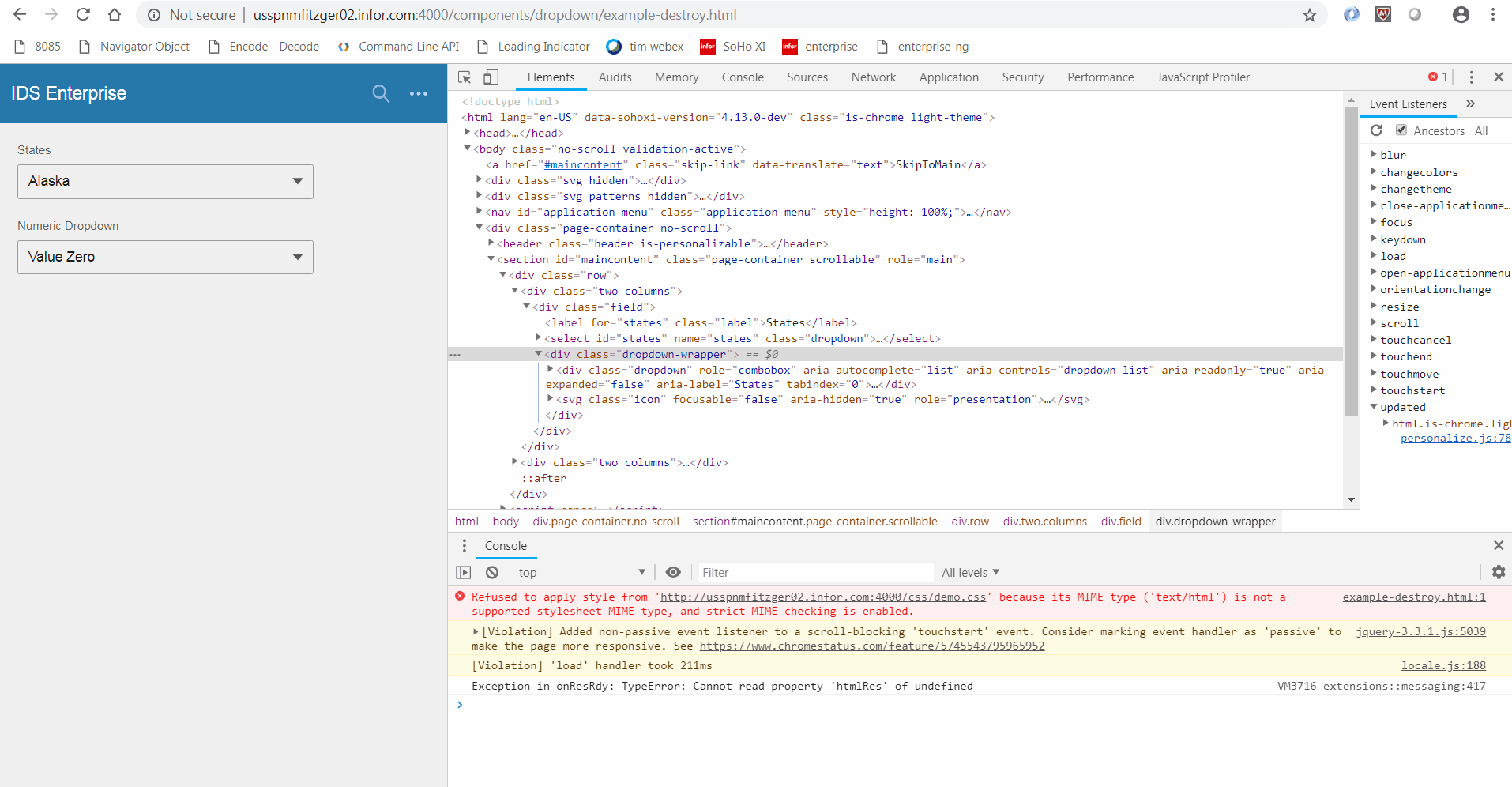 dropdown-destroy-issue