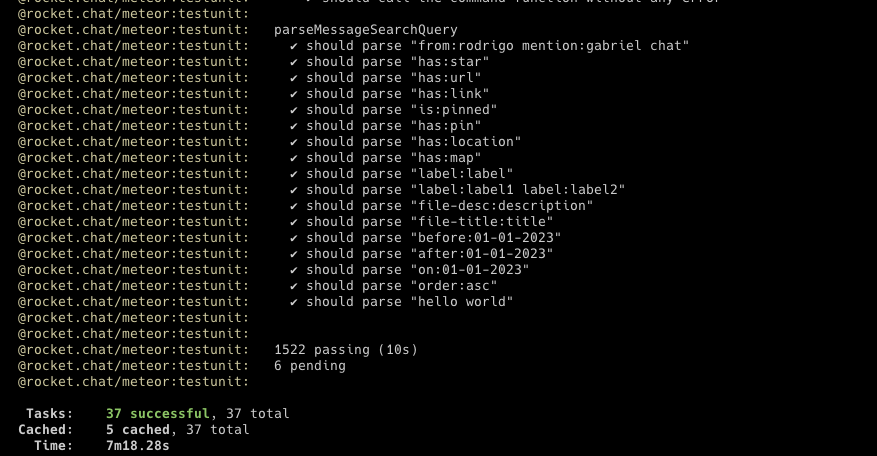 Default test cases failing · Issue #28859 · RocketChat/Rocket.Chat · GitHub