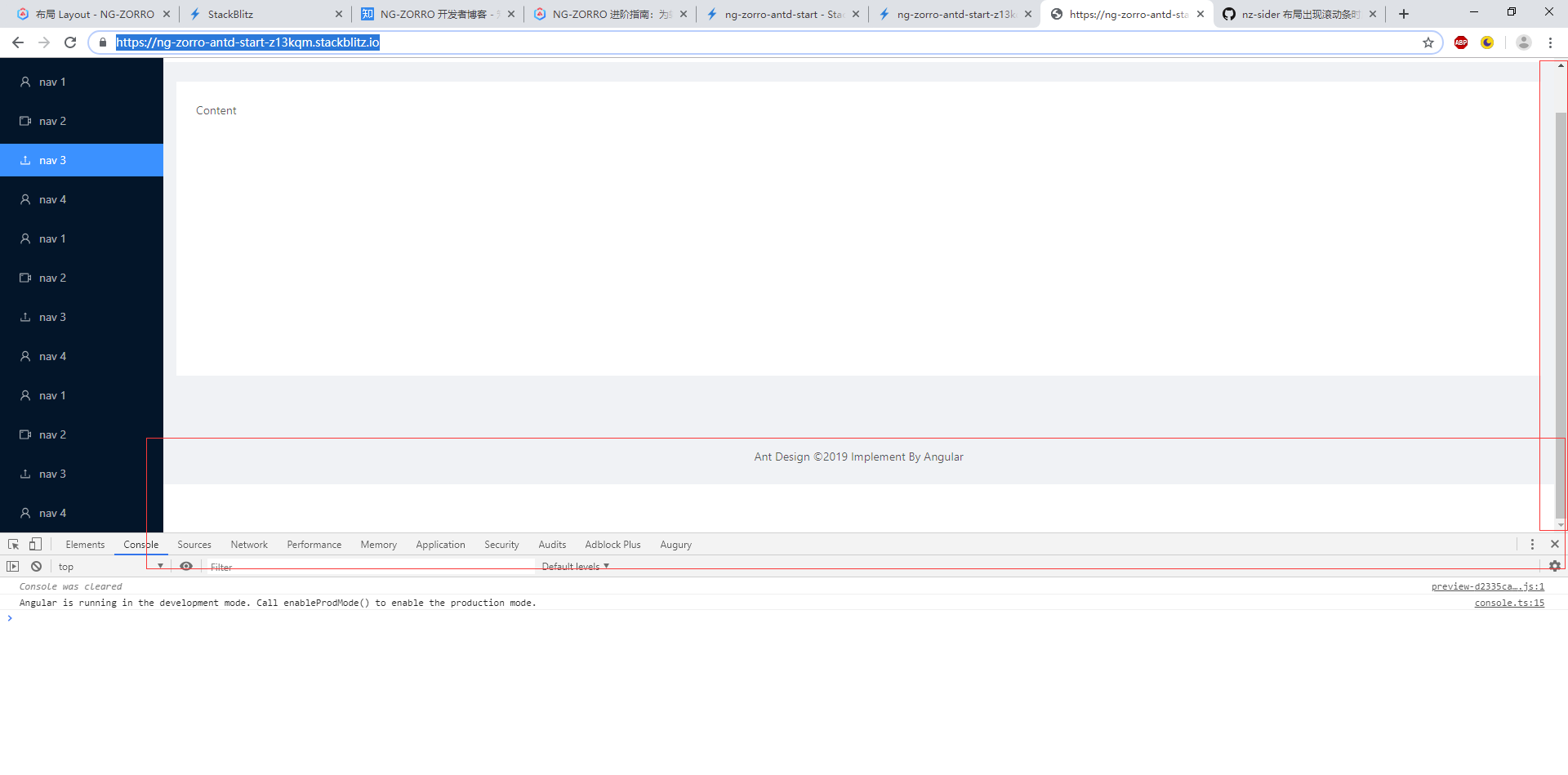 nz-sider 布局出现滚动条时底部出现空白 · Issue #3908 · NG-ZORRO/ng-zorro-antd · GitHub