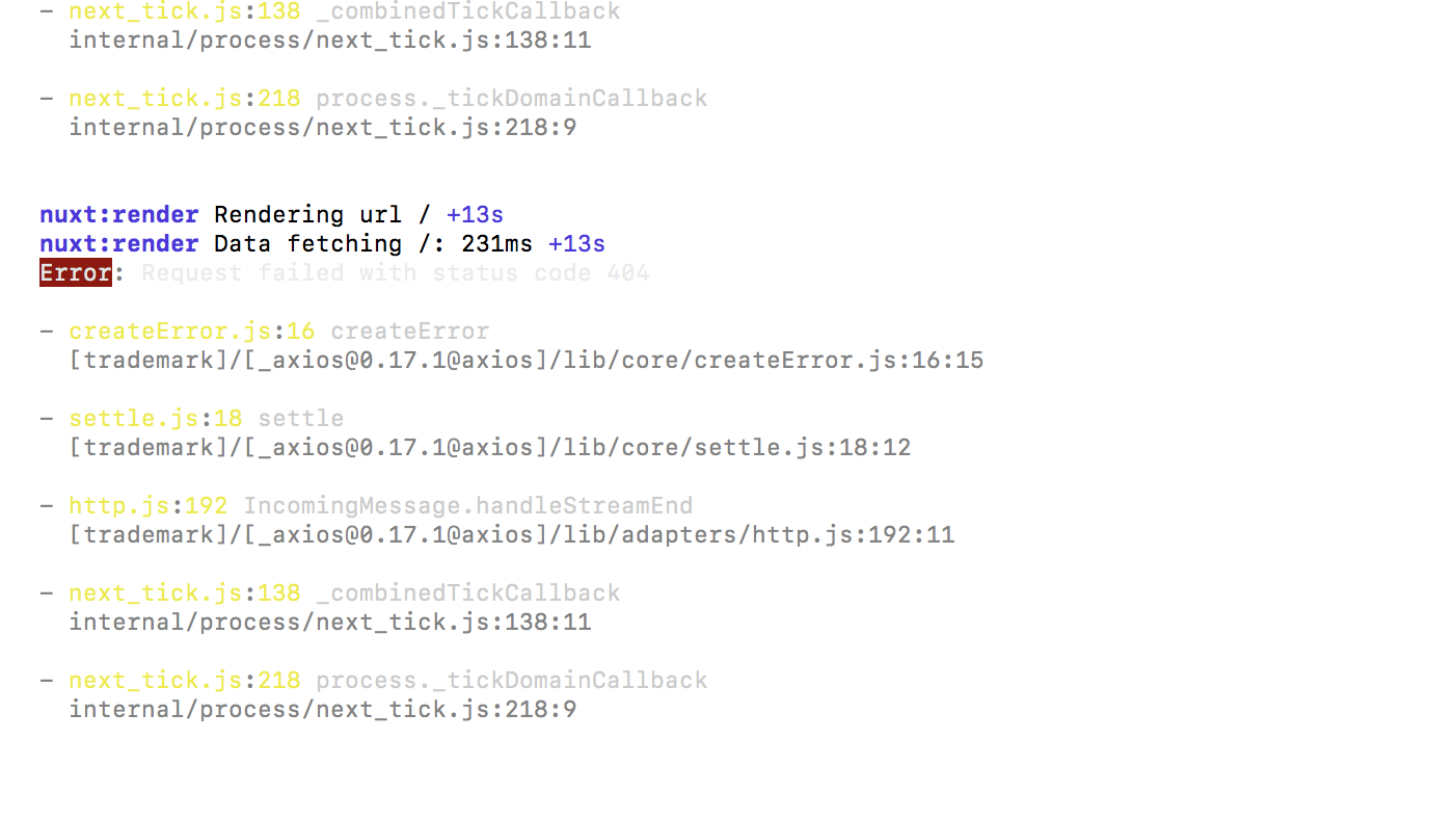 an error · Issue #1241 · axios/axios · GitHub