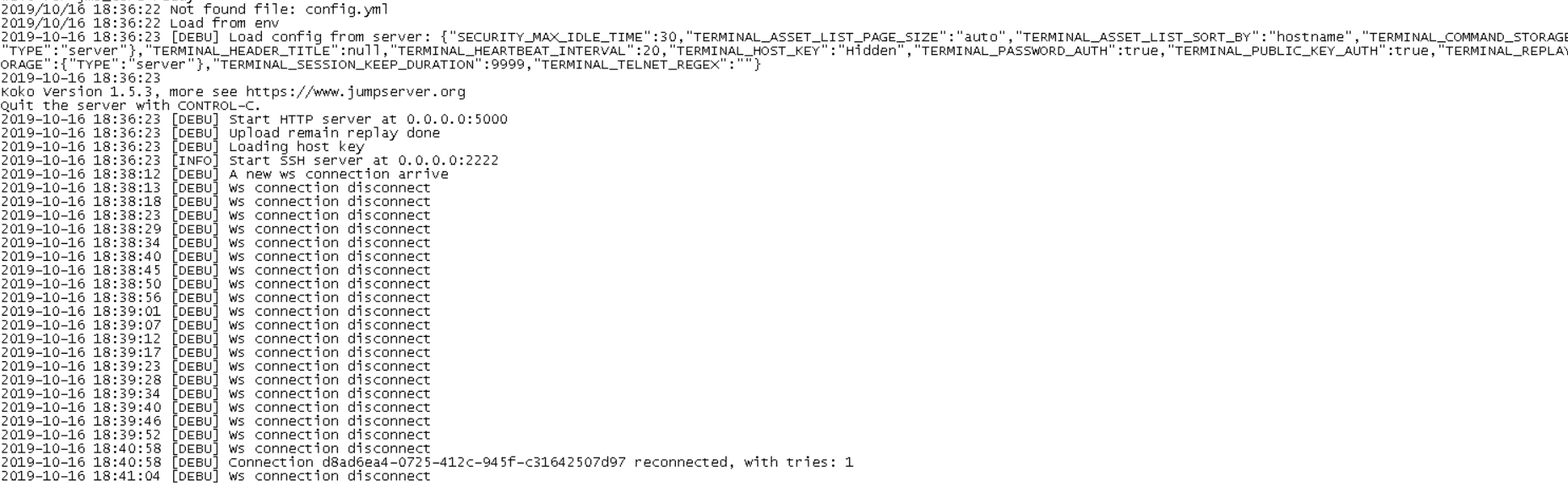 1.5.3 无法通过WEB终端连接到资产 · Issue #3351 · jumpserver/jumpserver · GitHub