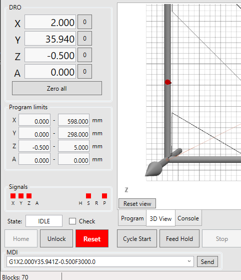 Machine not following toolpath · Issue #142 · terjeio/ioSender · GitHub
