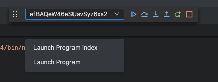 [BUG] 多调试会话的情况下工具栏的下拉框位置错误 · Issue #1552 · opensumi/core · GitHub