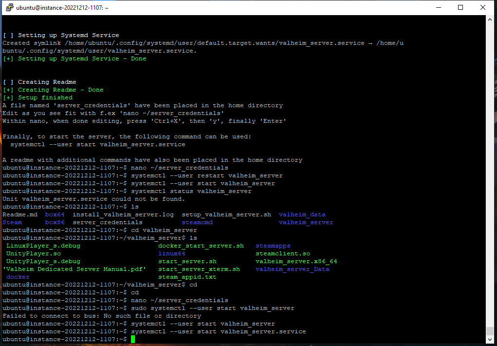 Script and Instructions to setup a Valheim Dedicated Server using ...