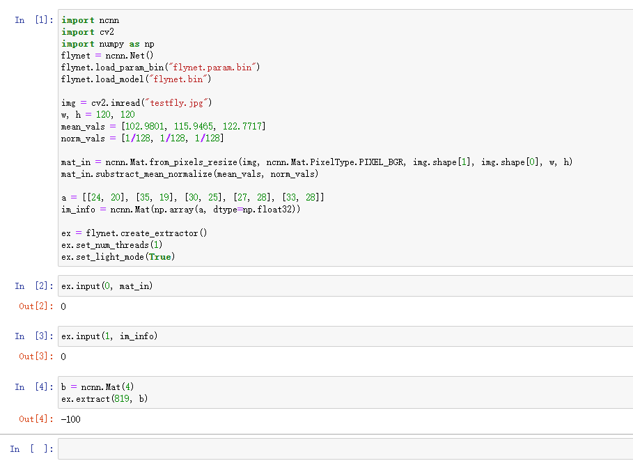 如何用python加载bin文件的模型以及获得输出结果呢？ · Issue #3511 · Tencent/ncnn · GitHub