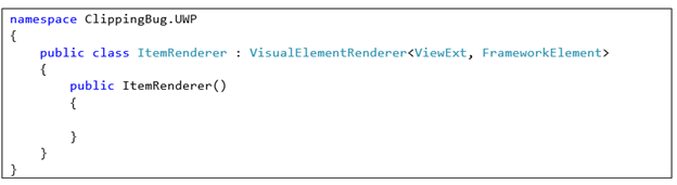 Items are not clipped properly when load the item inside the stack ...