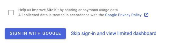 Setup : Using Proxy With Sign-in - Start - with Dashboard Sharing enabled and available ⋅ Storybook 2022-05-13 22-08-12