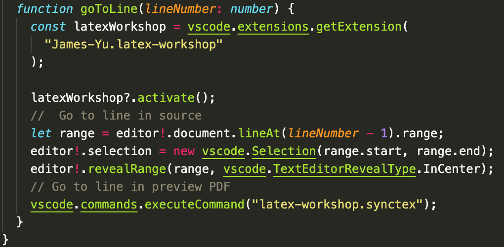 Calling synctex from other extension doesn't always work · Issue #2345 ...