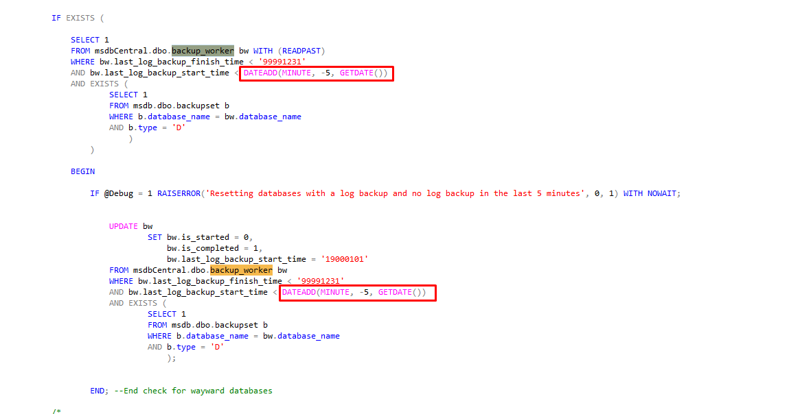 sp_AllNightLog ignores both the @rpo and @rto parameters · Issue #2775 ...
