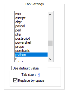Tabs are always inserted as spaces, regardless of settings · Issue ...