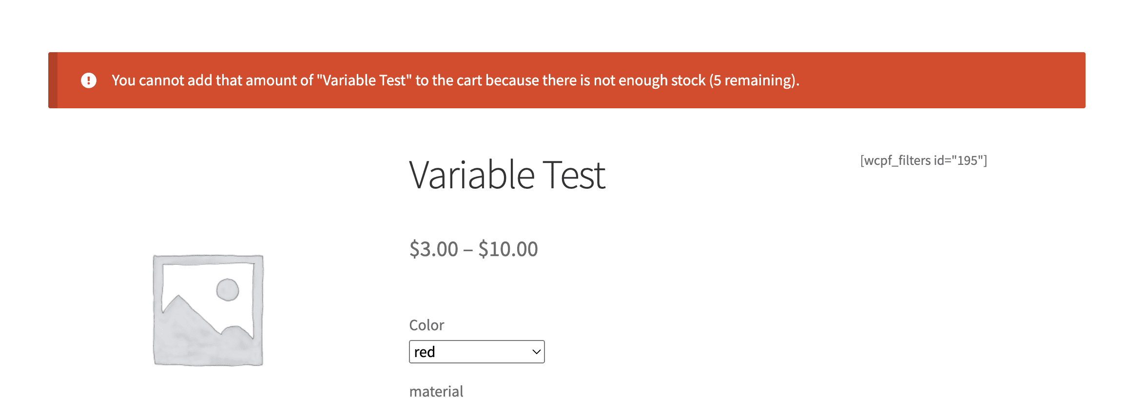 Inconsistencies in Quantity Counter on Product Page Versus Cart Page
