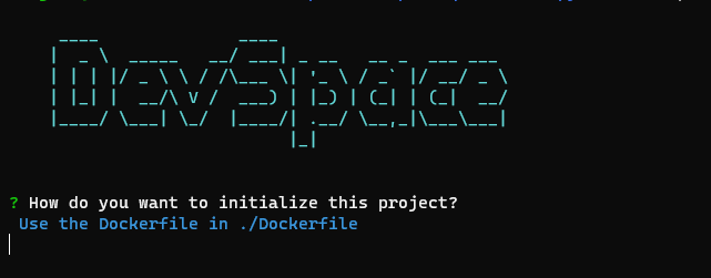 DevSpace CLI stuck at project initialization step · Issue #1148 ...