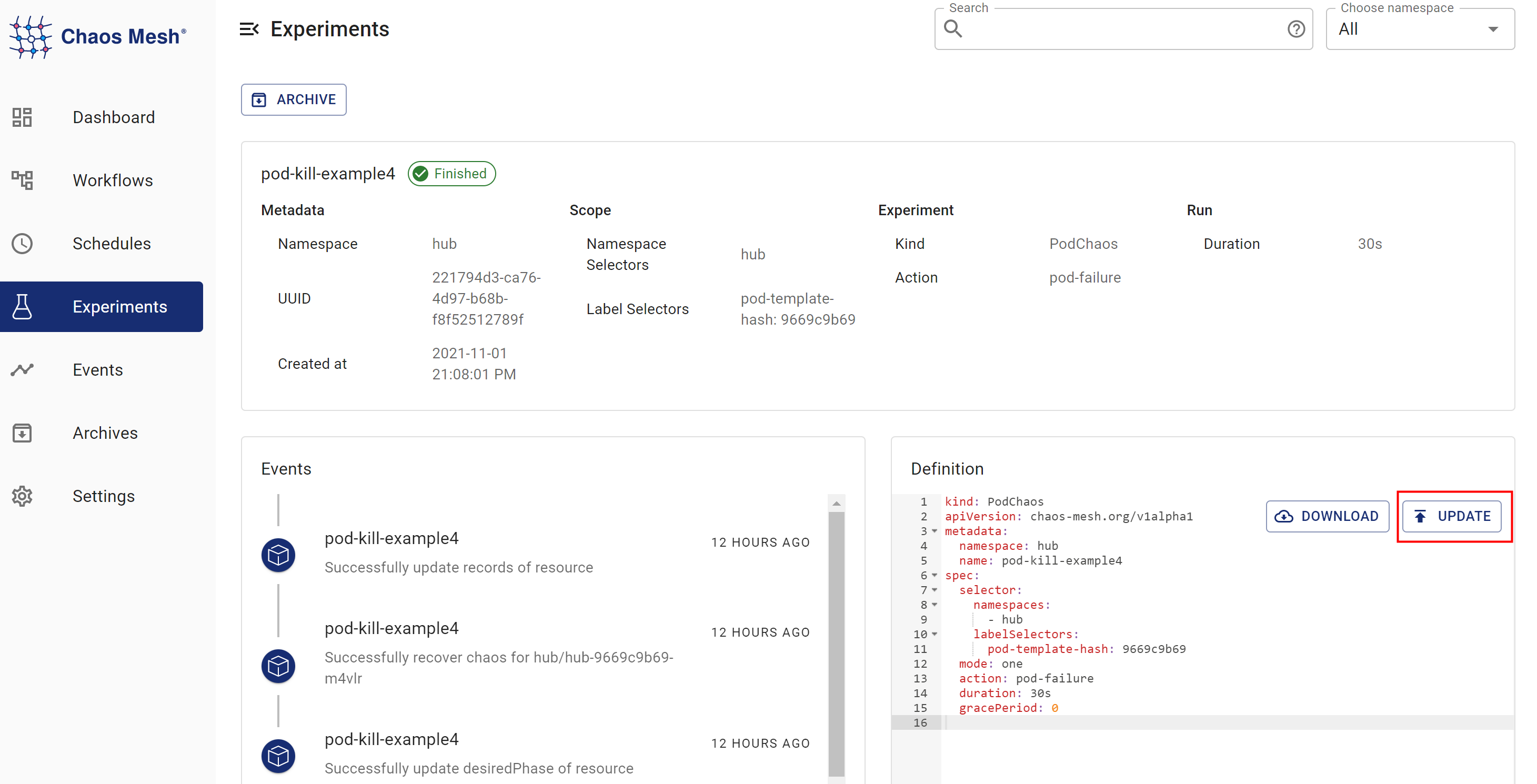 yaml update fail · Issue #2443 · chaos-mesh/chaos-mesh · GitHub