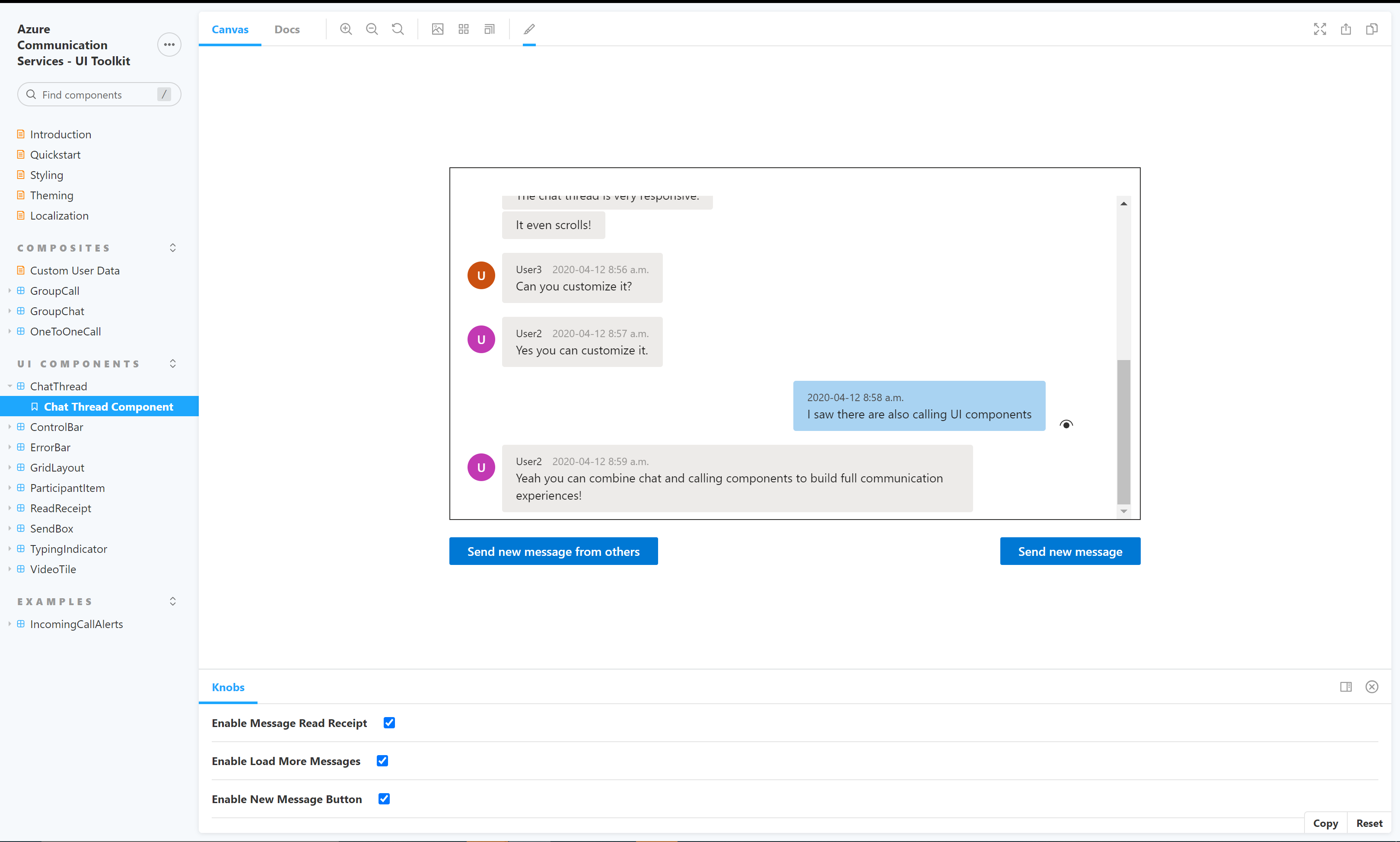 Add chat thread story by ytyeason · Pull Request #90 · Azure ...