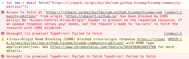 CORB too strict on API · Issue #3925 · jitpack/jitpack.io · GitHub