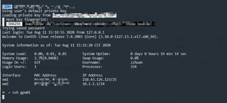 failed to start a ssh connection in a connected SSH · Issue #2887 ...