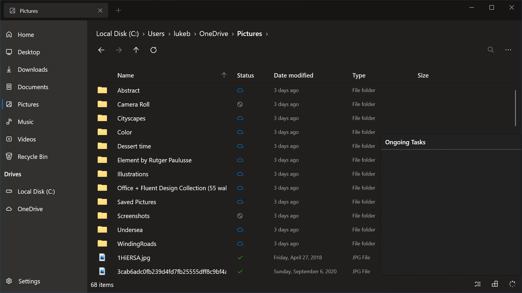 Poor contrast of Status Center flyout in dark mode · Issue #2405 ...