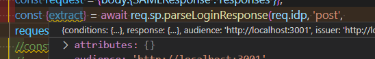 No attributes when Parse Login Response · Issue #456 · tngan/samlify ...