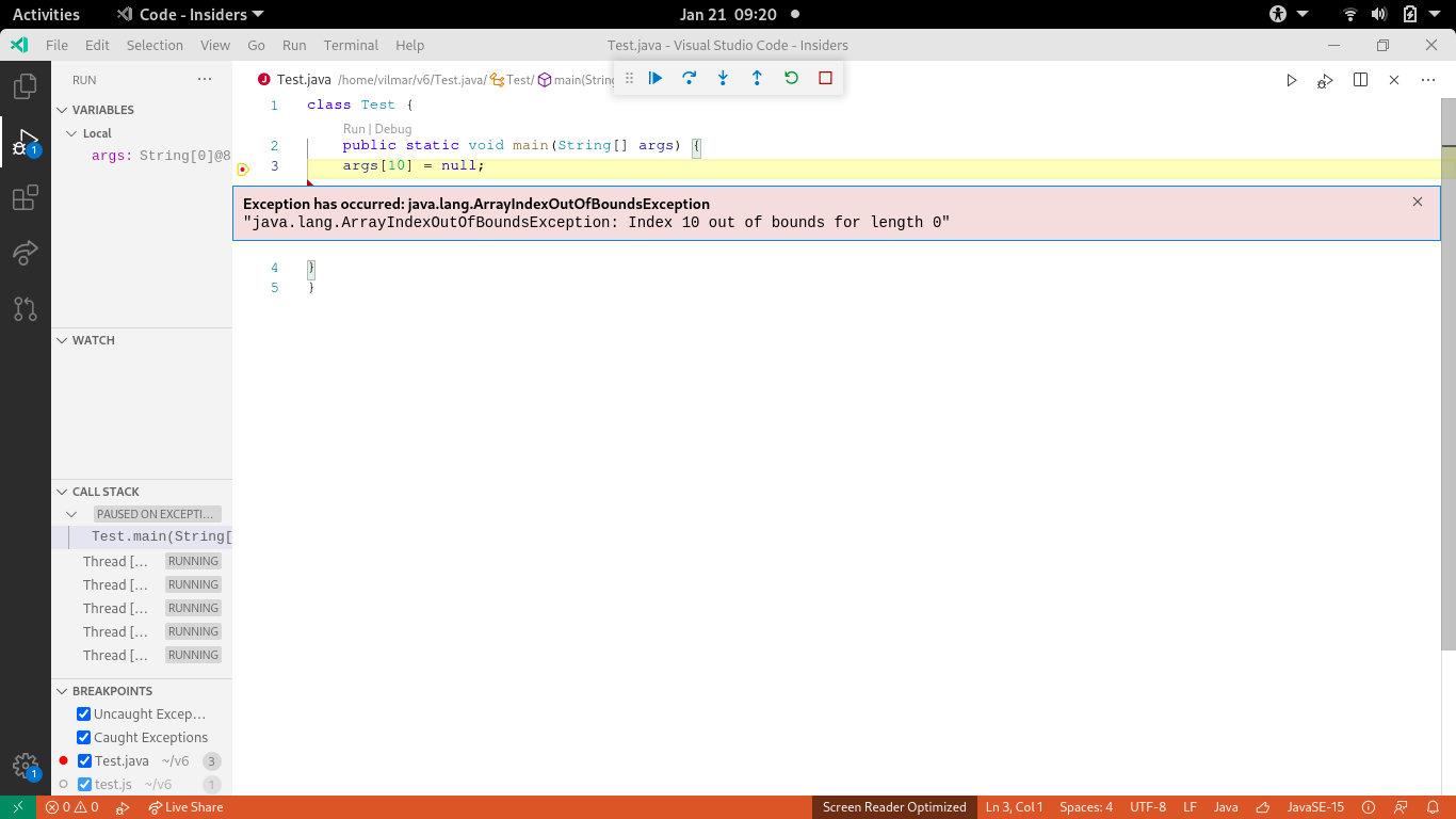 Accessibility of links in exception widget · Issue #111758 · microsoft ...