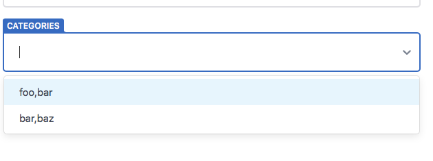 Relation widget behaves unexpectedly with lists of values · Issue #2306 ...