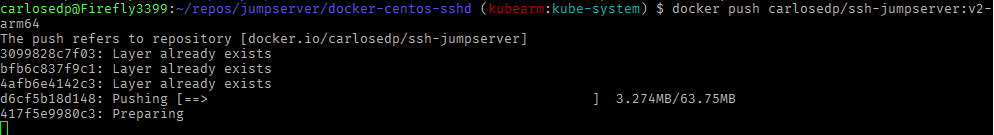 504 Timeout error while pushing images to Dockerhub. No internet ...