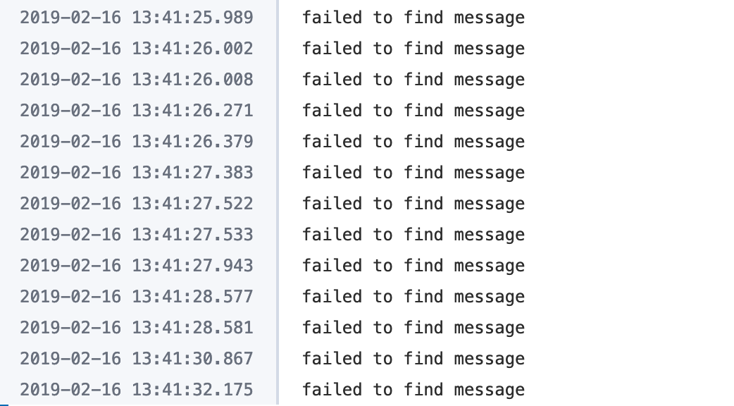 logs ui log message is not shown after customizing xpack message logs