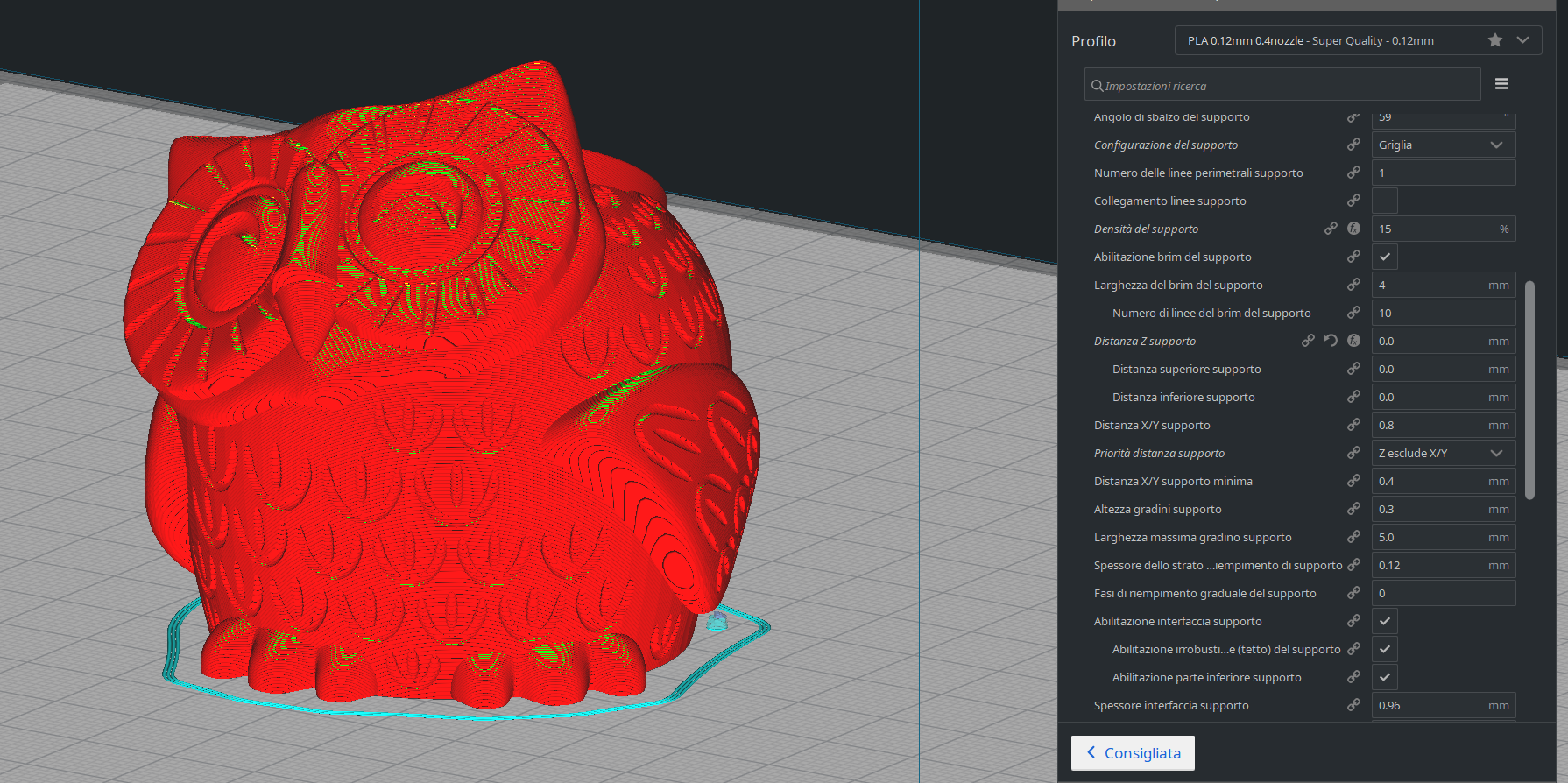 no z distance tree support