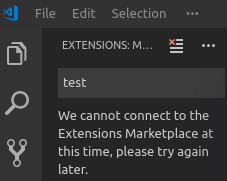 Still failed to install extensions on linux behind proxy after half one ...