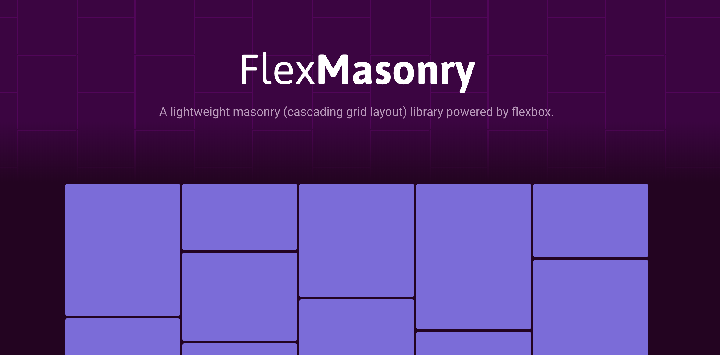 Post masonry grid что это