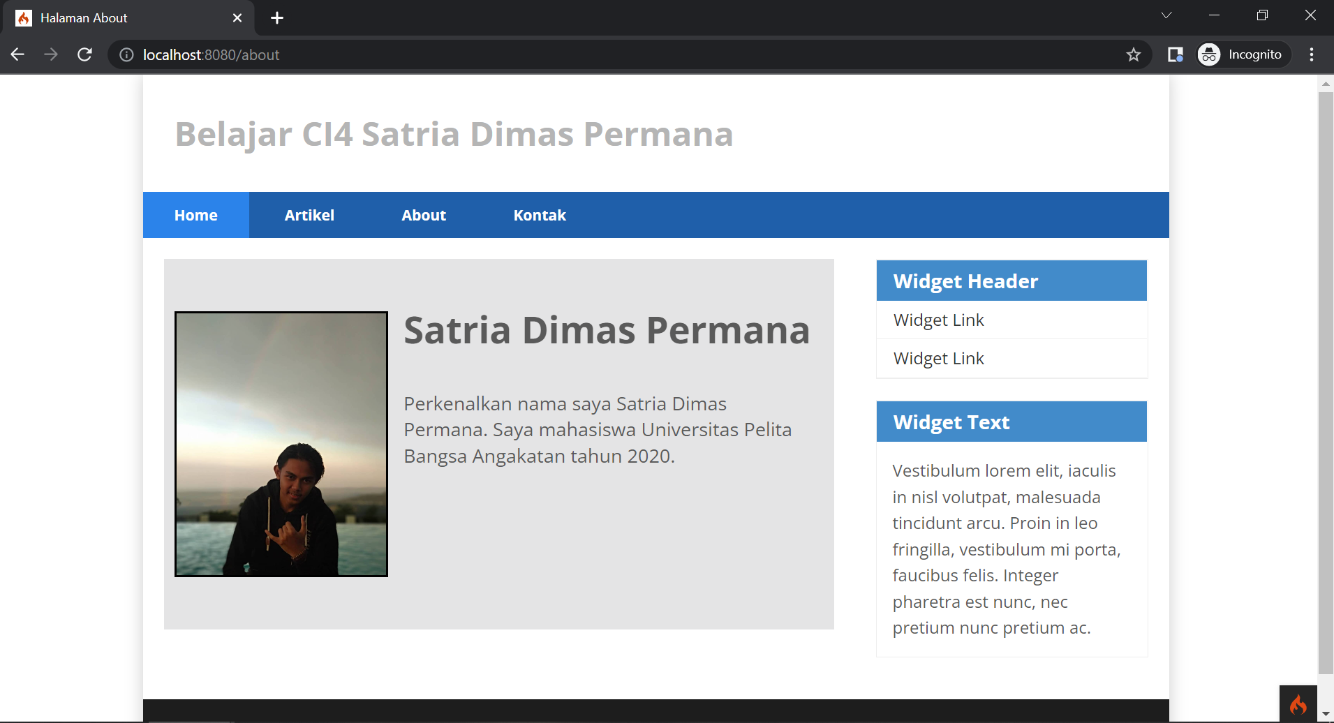 GitHub - satriadimas/Lab11Web