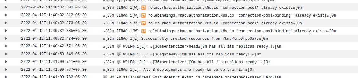 Redesign log format · Issue #4600 · jina-ai/serve · GitHub