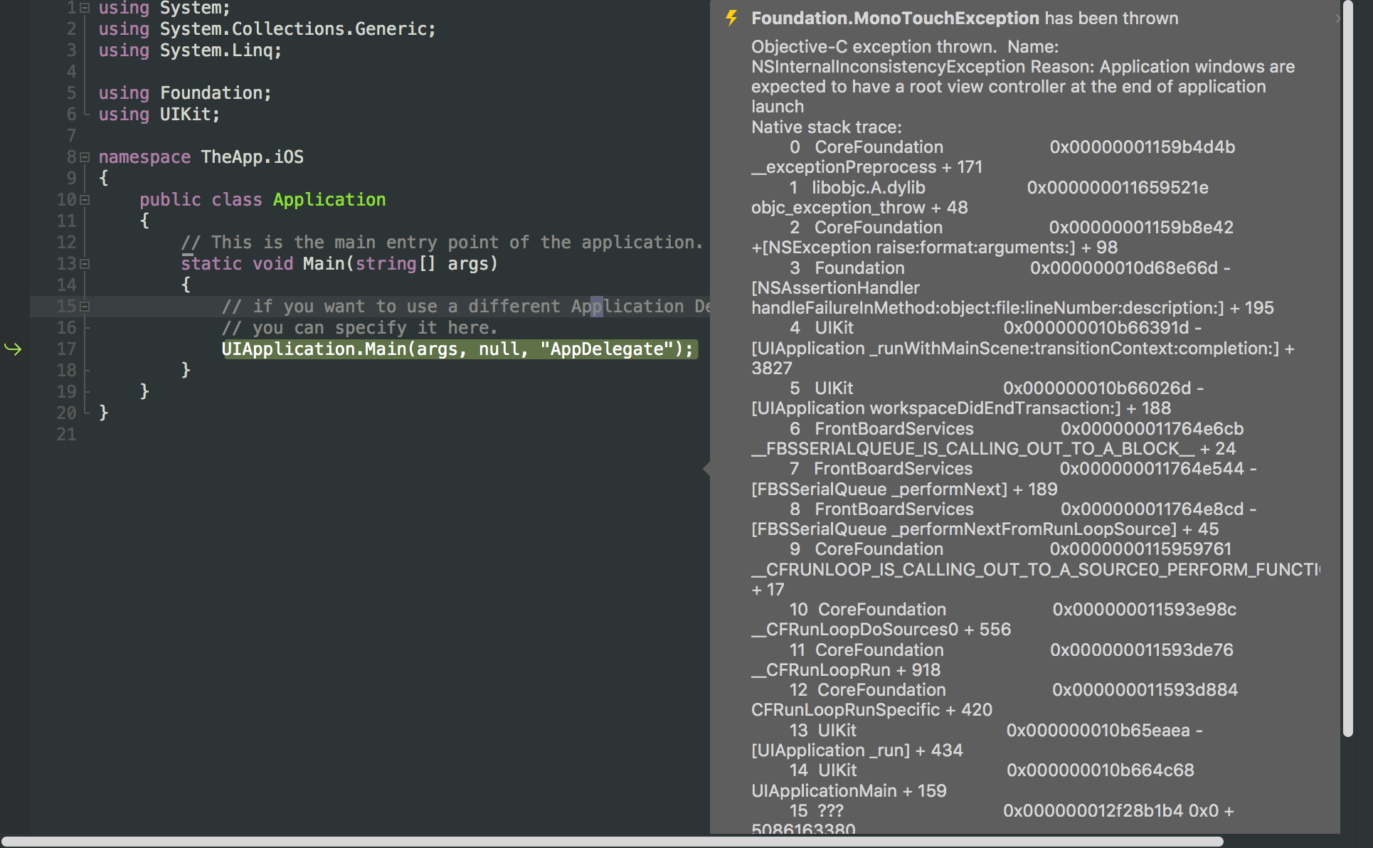 Handling Prism Exceptions · Issue #1241 · PrismLibrary/Prism · GitHub