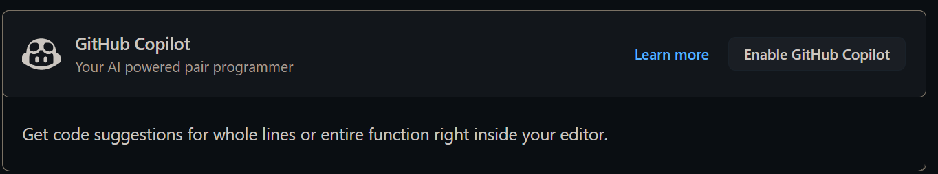 GitHub Copilot settings do not appear after signing up for free trial ...