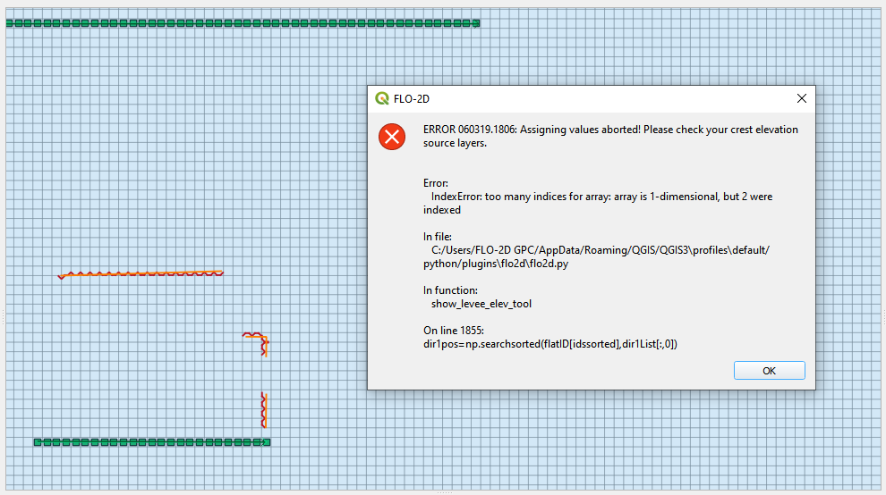 Levee Duplicate Error Message · Issue #783 · FLO-2DSoftware/qgis-flo-2d ...