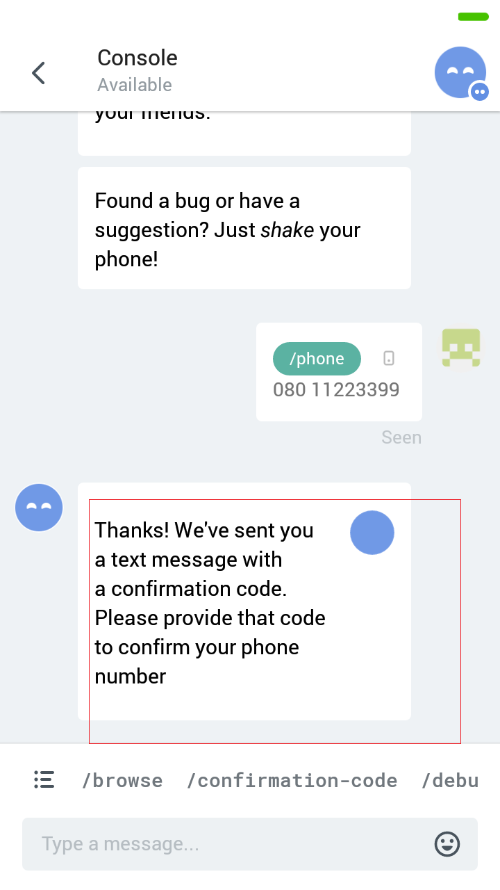 Tap On Deny To Status App To Send View Sms Then Also App Is Sending The Confirmation Code Phone Issue 2688 Status Im Status React Github