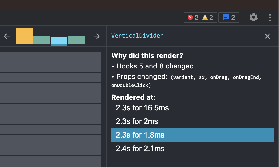 Verticaldivider for pagelayout pane always initially renders as style