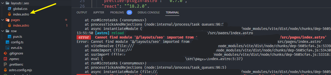 import seems dont support omit `index.astro` · Issue #5593 · withastro ...