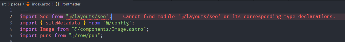 import seems dont support omit `index.astro` · Issue #5593 · withastro ...