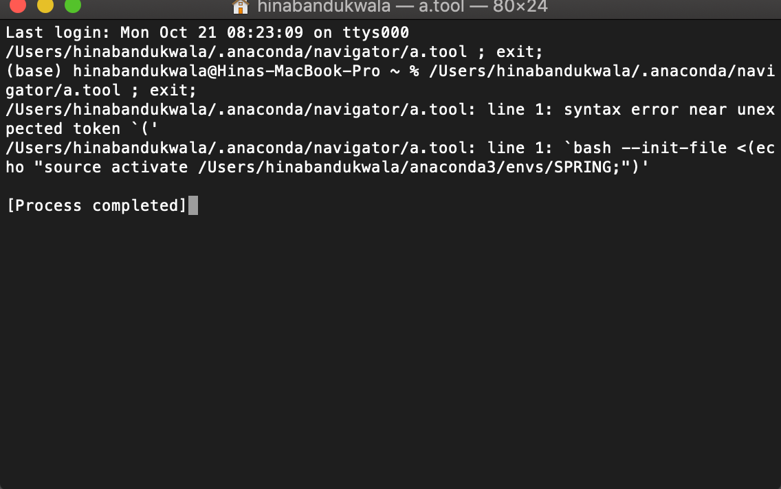 anaconda prompt list files