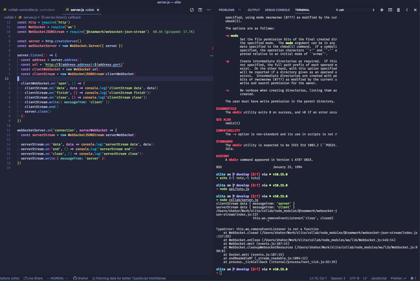 Breaks on malformed input · Issue 4 · Teamwork/websocketjsonstream